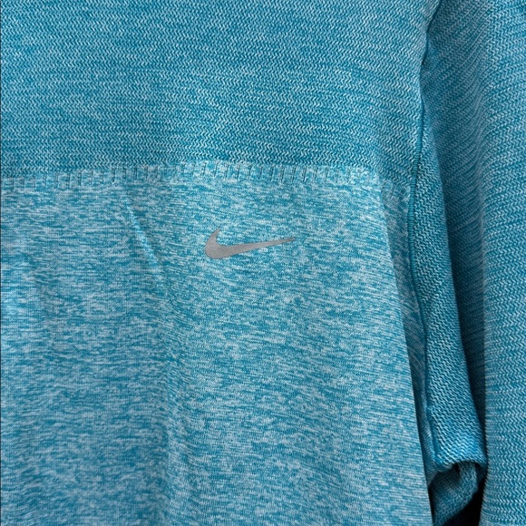 Nike Running Performance 1/2 Zip Women’s Teal Blue Sz XL! - Picture 4 of 8